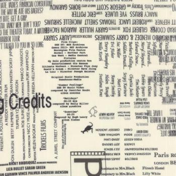 Reel Time - The End - Chalk Ink