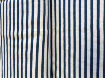 Stripe Cotton Jersey - Navy