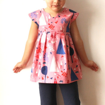 Made by Rae - Geranium Dress