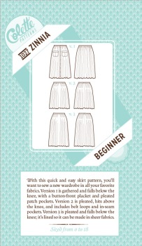 Colette Patterns - Zinnia