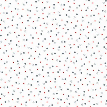 Hints of Prints 7 - Snow Dot Charcoal