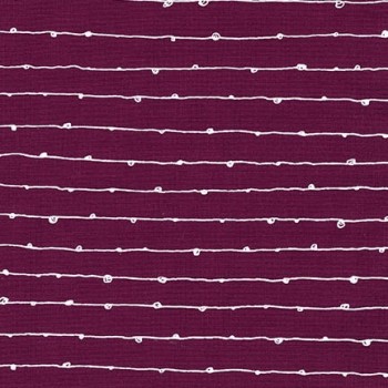 Blueberry Park - Libs Stitches - Bordeaux