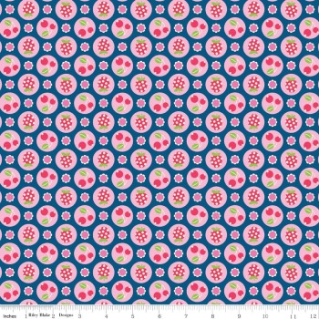 Flutterberry - Berries - Navy