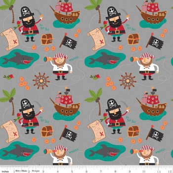 Blackbeards Pirates - Grey