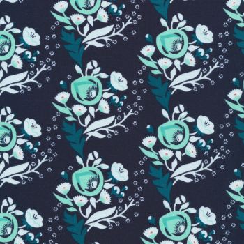 Vignette - Poppy in Turquoise