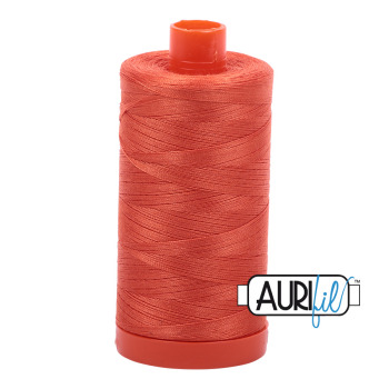 Aurifil Mako 50wt #1154 Dusty Orange