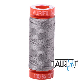 Aurifil Mako #2620 Stainless Steel (Small Spool)
