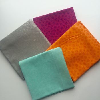 Lecien Pop Spiral Fat Quarter Bundle