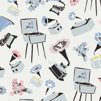 Pastel Thrift Gramoflora Lullabie