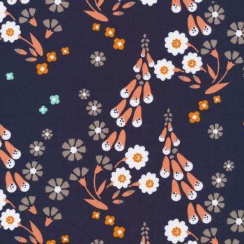 Foxglove - Foxgloves in Navy