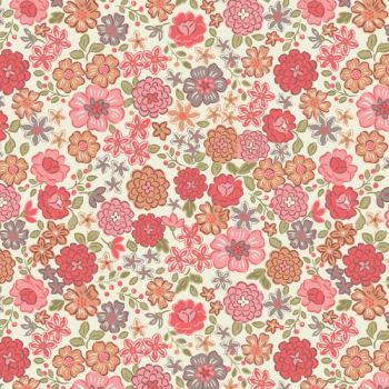 Flo's Little Flower's Blooms in Red & Orange