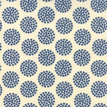 The Sweet Life - Floral Dot True Blue